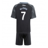 Camisa de time de futebol Aston Villa John McGinn #7 Replicas 2º Equipamento Infantil 2025-26 Manga Curta (+ Calças curtas)